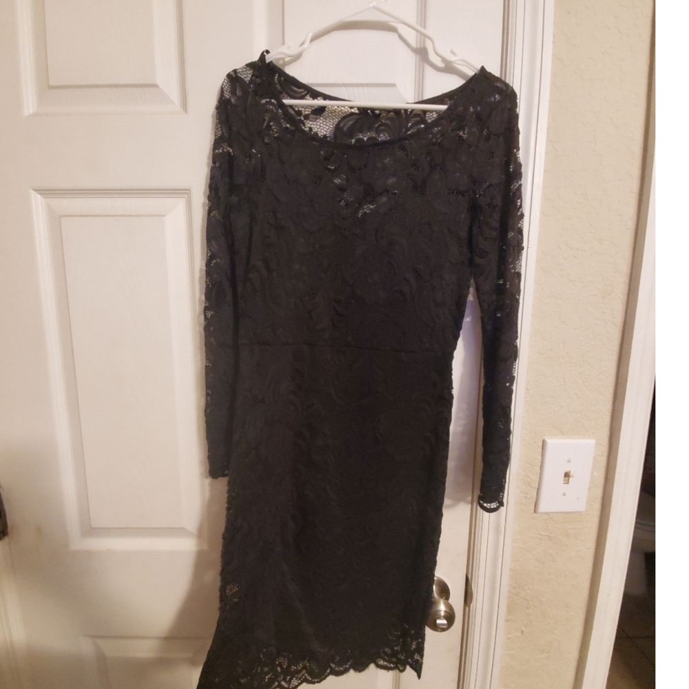 Black Long sleeve dress